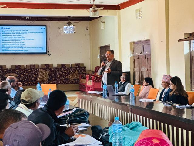 ‘जलवायु उत्थानशील लैङ्गिक उत्तरदायी कृषि नीति २०८२’ कार्यशाला सम्पन्न